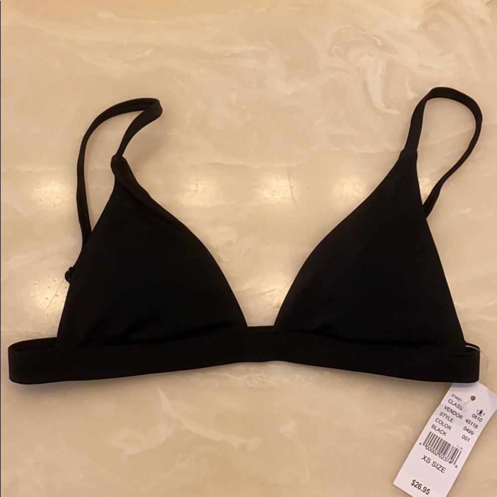 LA heart bikini top